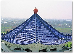 中國傳統式建築屋頂照片